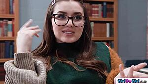 hey, how did this petite freshman turn into a strapon bitch?