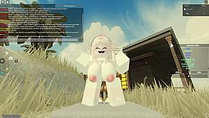 Beautiful slut with big tits and ass gets assfucked in doggy and riding