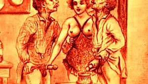 Vintage Erotic Art Collection