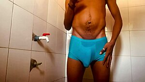 i can’t focus bathing while my step sis bangs loud next door