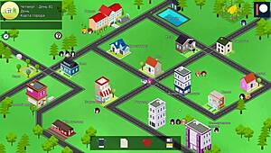 athletic milf in hentai gameplay gets hardcore blowjob in hs tutor part 33