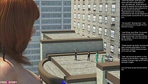 What's big apple small gesture in this 3d cartoon sex? hentai episode 31