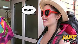 Selfie Teen Meets Owner