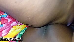 Intense fucking with big tits at dawn. Cum in mouth orgasm.