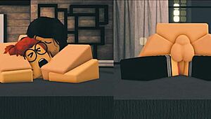 Roblox Porn Nerdy Ginger Slut Fucked In Bedroom