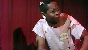 Blonde Legend Lois Ayres Shakes Ass Before Hard Fucking on Stage