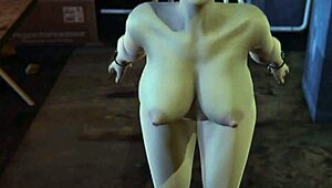 Intense Sex with Chun-Li in Wild 3D Porn Action