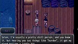 Henteria Chronicles 3 starts with pixel art gameplay in part 1