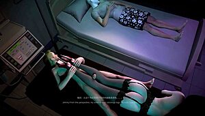 This young wife is cheating every day in hardcore anime adventures! 😏