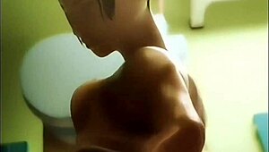 Anime hentai where ex sneaks in to make up with penis