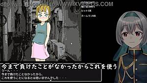 Baseball bat battles with alley woman in wild anime hentai.