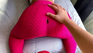 Shy Stepsister Moans Loudly During Intense Doggystyle with Curvy Babe