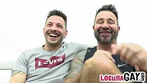 john brachalli fucks martin mazza hard on the sofa 😈