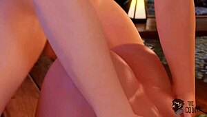 Try not to cum watching this anime hentai SFM with sound