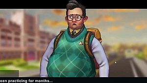 taffy tales part 3 featuring anime teacher.