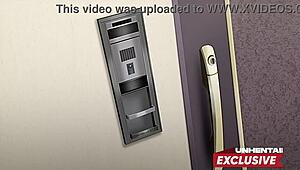 Perv Step Dad Groping His Step Daughter in Uncensored Hentai