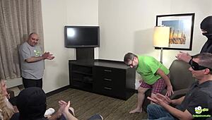 Tadople's wild improv class turns into a gangbang frenzy