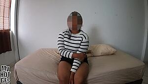 Xiomara comes for casting and ends with face full of cum?