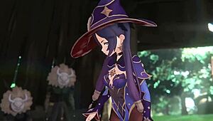 Genshing Impact 3D Porn at 60 FPS 720p. Is this the ultimate fantasy?