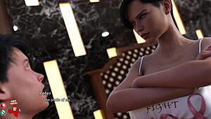 golden boy 16 plays wild games with anime milf.