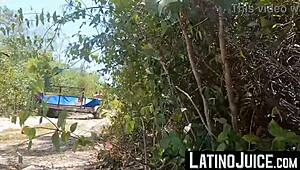 I watched Cain Gomez get bred hard outdoors by Robert