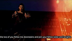 sims 4, dang, nosferatu makin’ 3 whores his vampire brides, part 1!