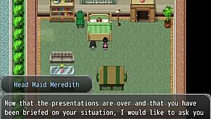 Henteria Chronicles 3 starts with pixel art gameplay in part 1