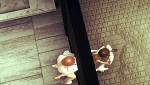 yaoi femboy zelda and link in wild 69 threesome action