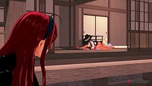 wanna see eris catch roxy fucking and join in this hentai trailer?