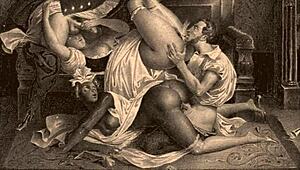 What secrets hide in vintage erotic drawings?