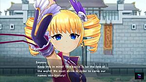 Magicami teams up with Koihime Muso for wild hentai group ride. Things get steamy fast!