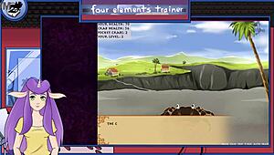 avatar last airbender four elements trainer part 35 😊