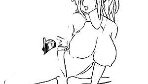 Takaoka Mizuki From Mizugi Kanojo The Animation - Ver Beer Server - 1 6 By Okayama Figure Engineer INTENSELY