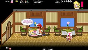 Peach's Untold Tale: Train Scene With Big Tits