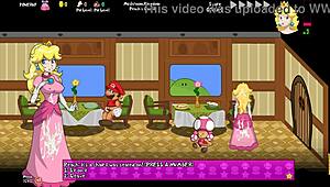 Peach's Untold Tale: Train Scene With Big Tits