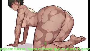 Maki Zenin Te Domina with Femboy Sissy JOI in Español Hentai Action!