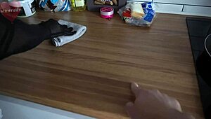 Keep Washing Dishes And Shut Up Till I Fuck You, Housemaid Slave!