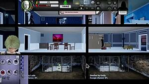 Hentai game: Cute anime girl gives blowjob for survival?