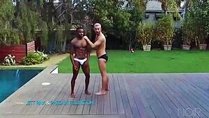 Inked Jett Rink Takes Anal From Muscular Daddy