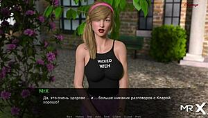 Why Knock When Bare Breasts Await in Dusklightmanor E1 76? Double Anal Action!