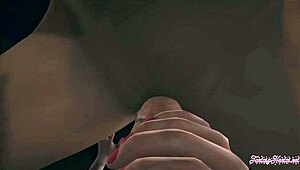 on titans hentai 3d, pov sasha sucks in alley