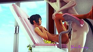 man, how does femboy simon take such a huge dick? it's unreal watching him handle it bareback!