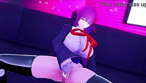 Corrupted Dildos Force Her To Dance And Squirt