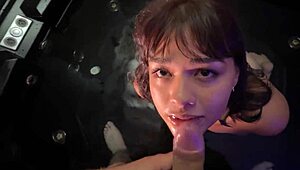 she shows me her neighborhood tricks in the motel, moaning wildly