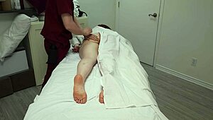 Hot Redhead Trophy Wife Returns for Massage but Craves More Action