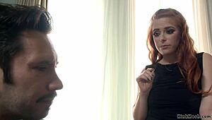 Employee Hooks Boss in Rough Anal Bondage Action