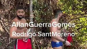 My Students Help Set Up Tatame for Training at My USA Ranch