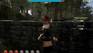 Catch Me Hentai Game Ep 1 Red Riding Hood Valentine Sex