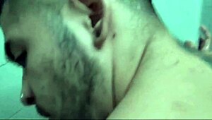 me and my latino buddy getting it on in the showers