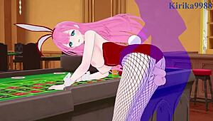 mafuyu kirisu screams during intense creampie sex!